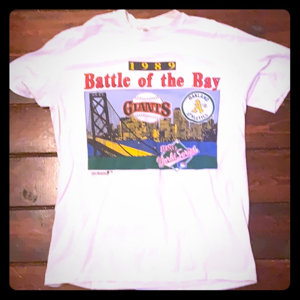 1989 World Series Battle of the Bay shirt
